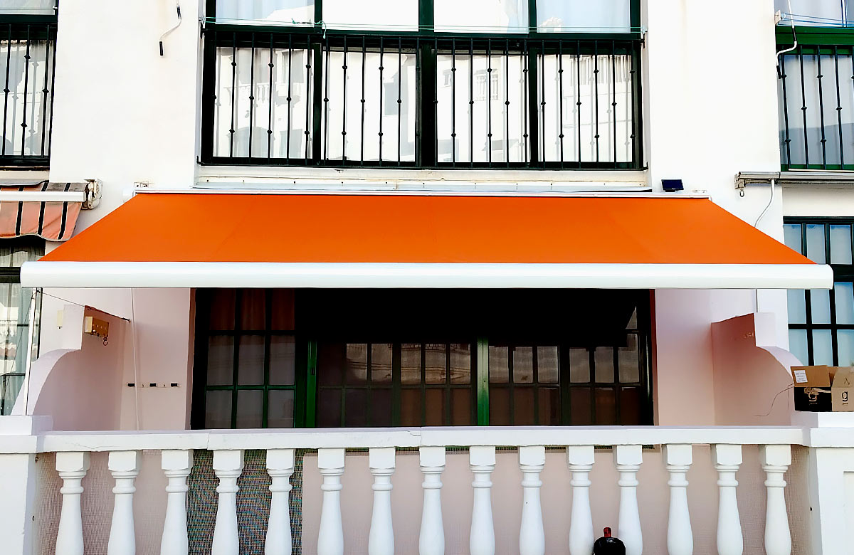 Toldo cofre extensible