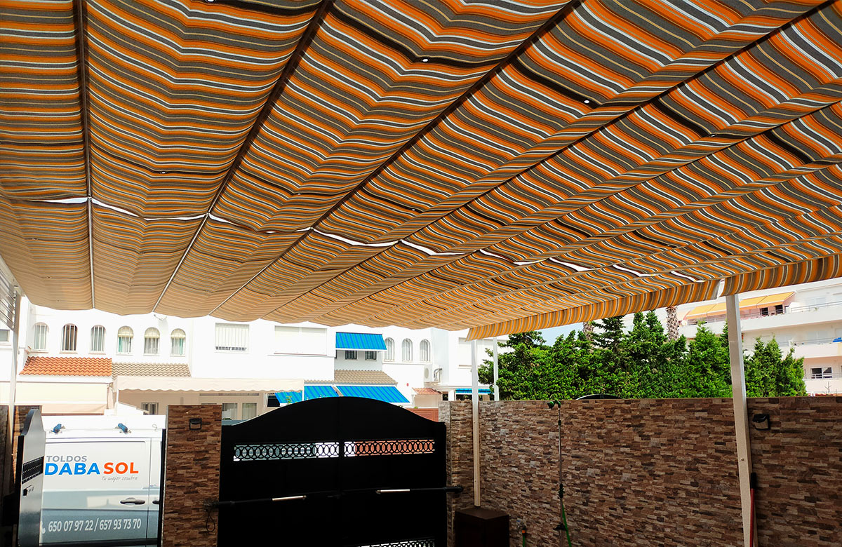 toldos para patios en El Portil