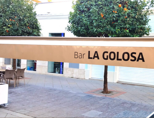 Toldos para terrazas de bares y restaurantes